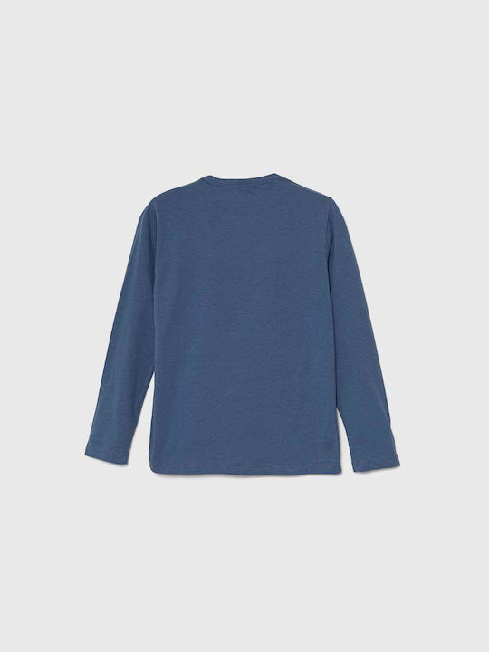 Guess Children's Blouse Long Sleeve Blue