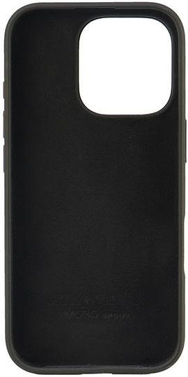 Силиконов калъф Audi за iPhone 16 Pro 6.3" Черен твърд калъф Au-lsrip16p-q3/d1-bk