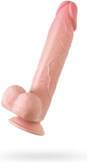ToyFa Ρεαλιστικό Dildo με Όρχεις και Βεντούζα Flesh