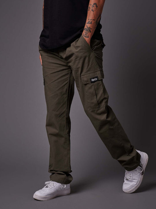 Dolly Noire Trousers Cargo Green