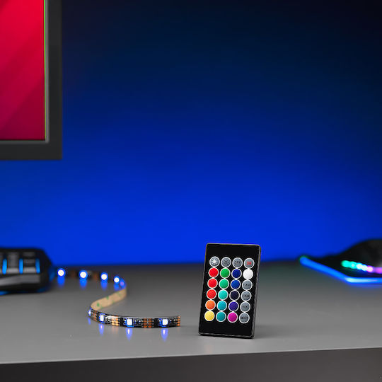 The Source LED Strip TV USB 5V 2m with Power Supply & Remote Control