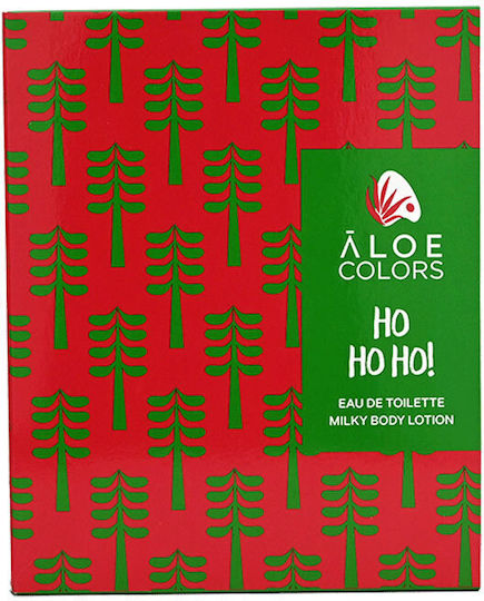 Aloe Colors Ho Ho Ho Γυναικείο Σετ με Body Lotion 2τμχ