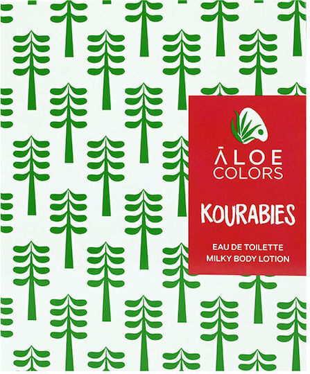 Aloe Colors Kourabies Set pentru femei cu Loțiune de corp 2buc