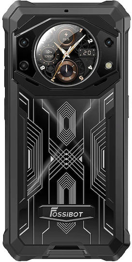 Fossibot F101 Pro Dual SIM (8/256GB) Ανθεκτικό Smartphone Μαύρο