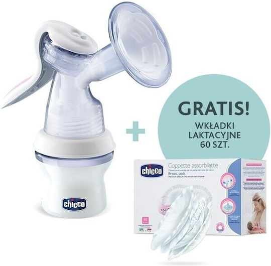 Chicco Manual Single Breast Pump White