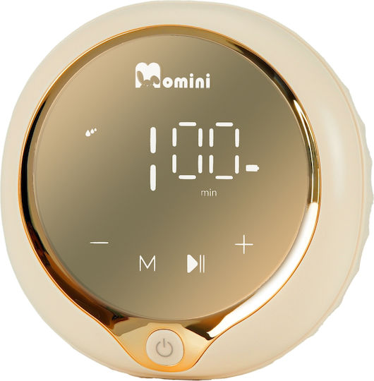 Momini MilkySilky Ηλεκτρικό Διπλό Θήλαστρο Μπαταρίας Χωρίς BPA Ροζ 180ml