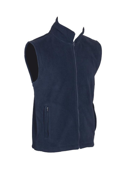 Fageo Arbeitsweste mit Fleece-Futter Schwarz