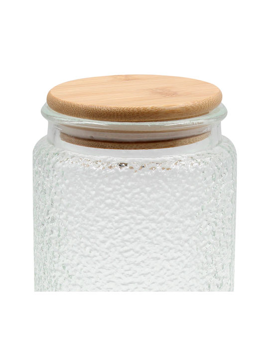 Keskor Vaza Uz General cu capac Sticlă Transparent 950ml