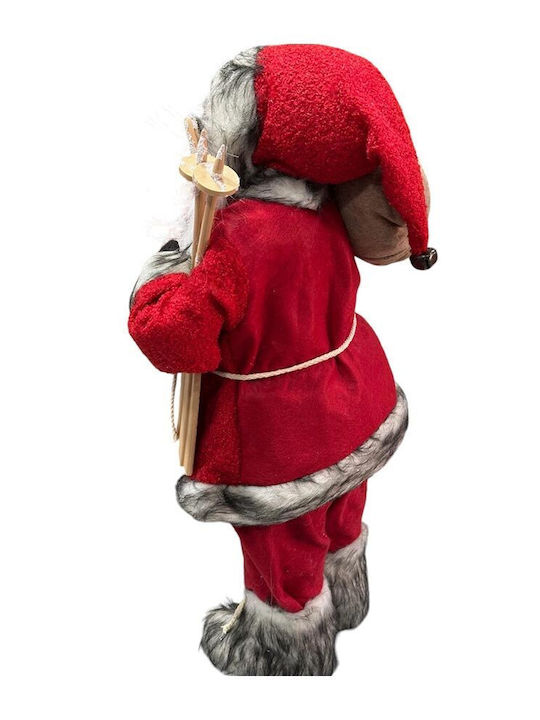 Santa Claus with Moving Red 30cm