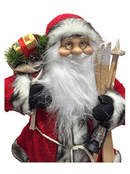 Santa Claus with Moving Red 30cm