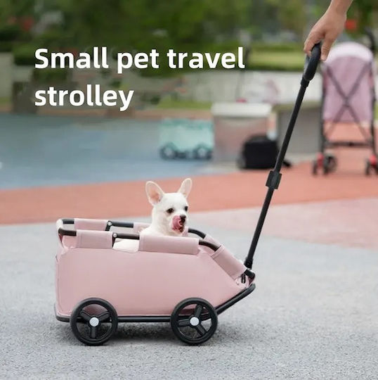 Dog/Cat Carrying Gray Stroller L35xW51xH86cm