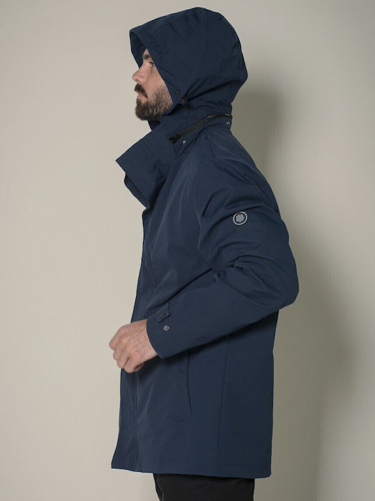 Winter Jacket Waterproof and Windproof Blue
