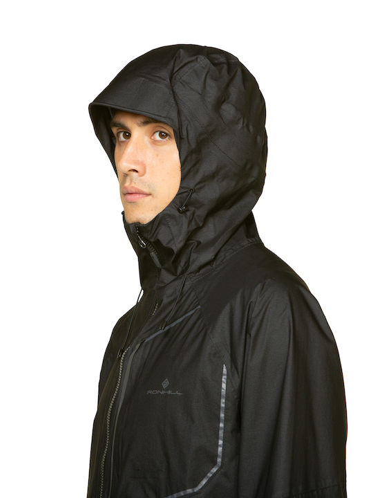 Sportjacke Wasserdicht und Winddicht Black, Blue