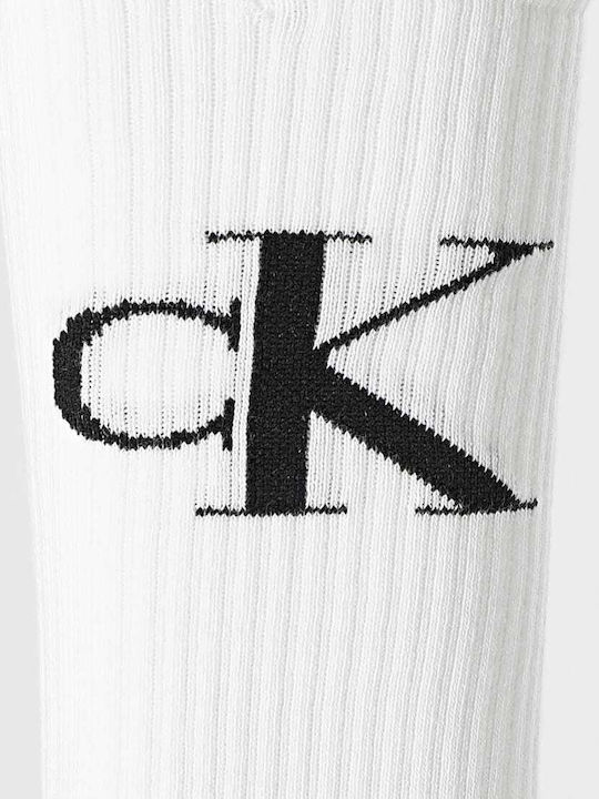 Calvin Klein Ανδρικές Κάλτσες White 2Pack Calvin Klein Ανδρικές Κάλτσες White 2Pack