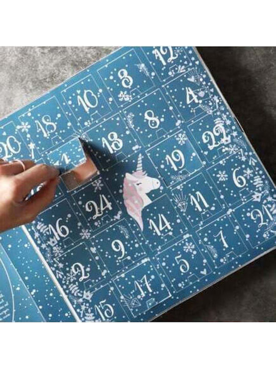 Scrap Cooking Advent Kalender Einhorn Selbstgemacht Papier