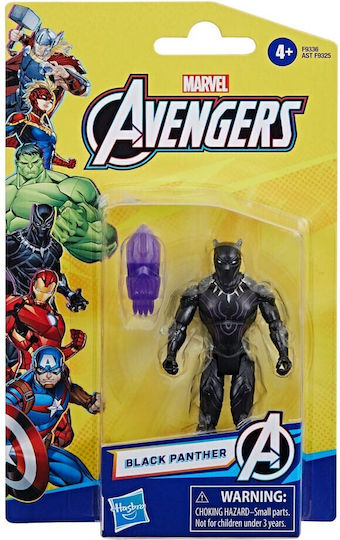 Action Figure Black Panther Marvel Avengers Black Panther for 4+ years old Years 10.16cm.