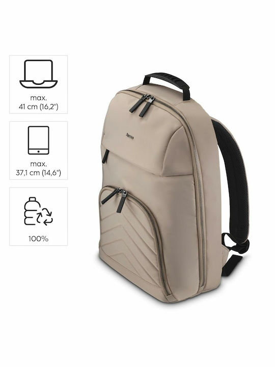 HAMA Geantă Husă pentru laptop 16.2" în culoarea Bej 01258753