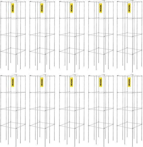 Vevor Tomato Cages 10pcs Steel PVC Coating Plants Vegetables Fxkzdfqzz1246au8wv0