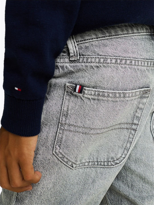 Tommy Hilfiger Παιδικό Τζιν Παντελόνι Γκρι