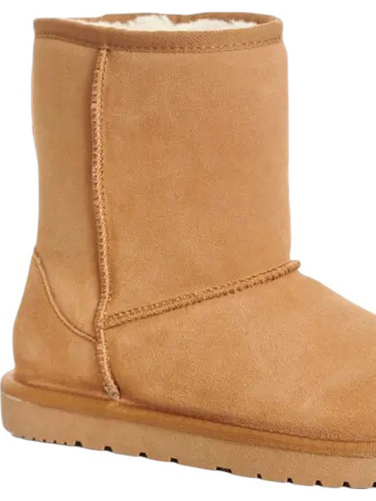 Stiefeletten Damen Braun