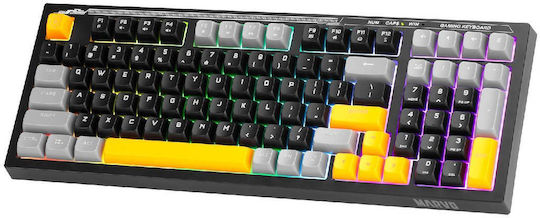 Marvo Soldat S50Α Gaming Πληκτρολόγιο με RGB φωτισμό (Αγγλικό US)