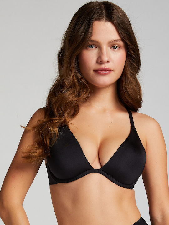 Plunge Plunge Bra Underwire Caviar