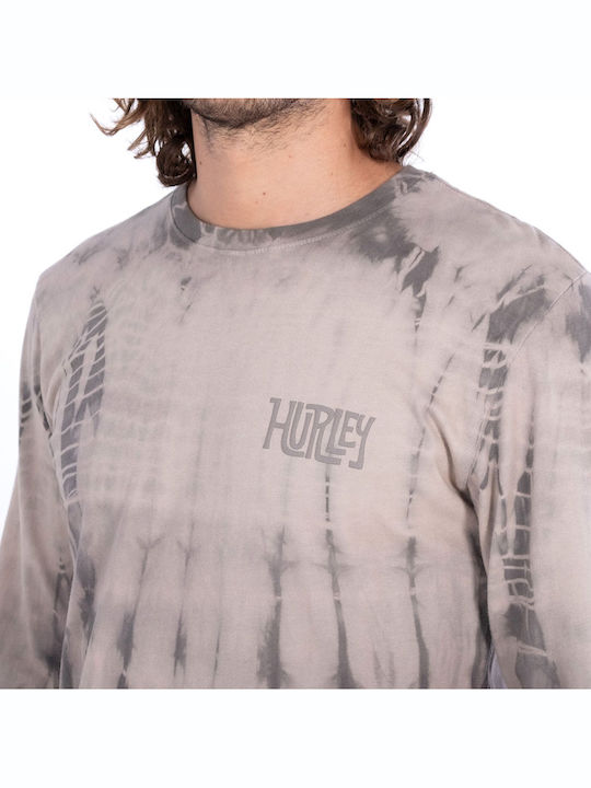 Everyday Washed + Μπλούζα Μακρυμάνικη Γκρι