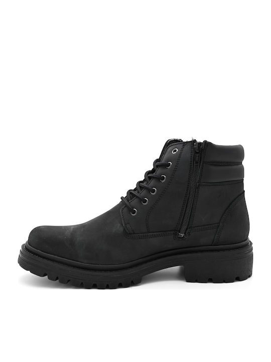Piele Negru Ghete barbati Anatomic