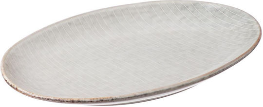 Butlers Henley Teller Untiefe Oval Keramik Gray 30x20.9cm