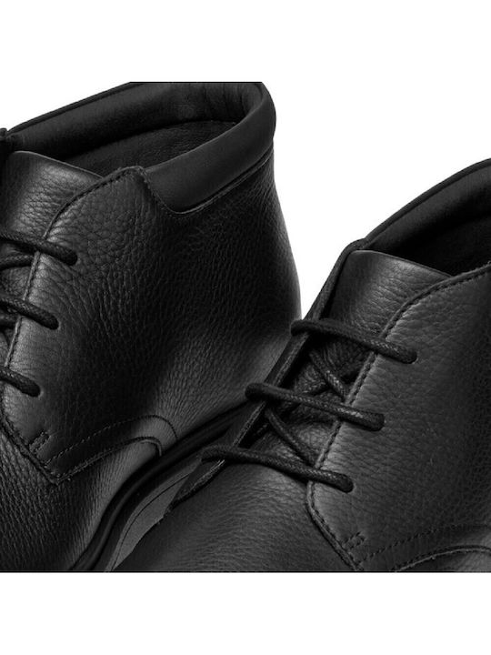 Spherica Ec1 Leather Black Men's Boots Anatomical