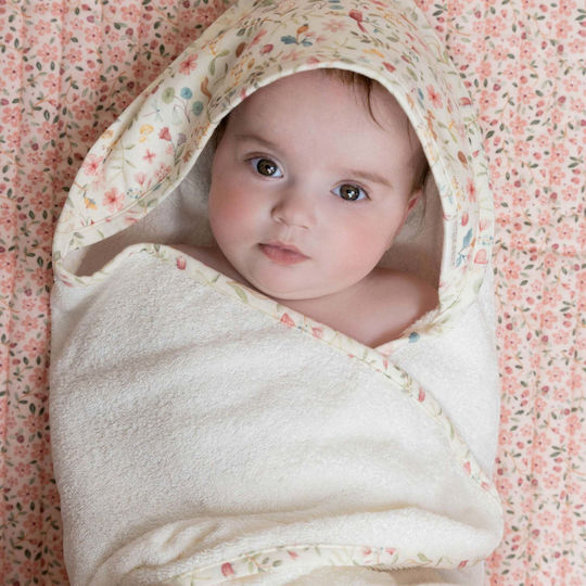 Little Dutch Βρεφική Κάπα-Μπουρνούζι με Κουκούλα Fairy Wonders Fairy Wonders 100x100εκ.