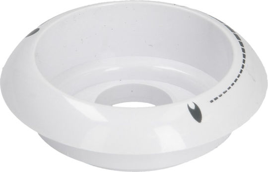 White Arctic Decor Button 250944454