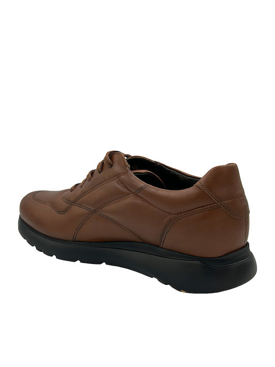 Leder Herren Freizeitschuhe Tabac Braun