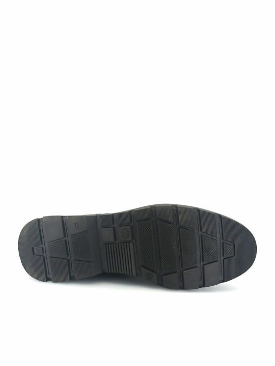 Men's Leather Casual Shoes Black