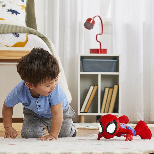 Φigură de acțiune Spider-Man Spidey and His Amazing Friends Dance 'N Crawl cu Sunete și Lumini pentru copii de 3+ ani ani 25.4cm cm