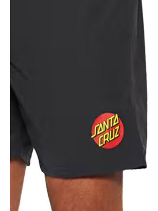 Classic Dot Men's Swimwear Shorts Black