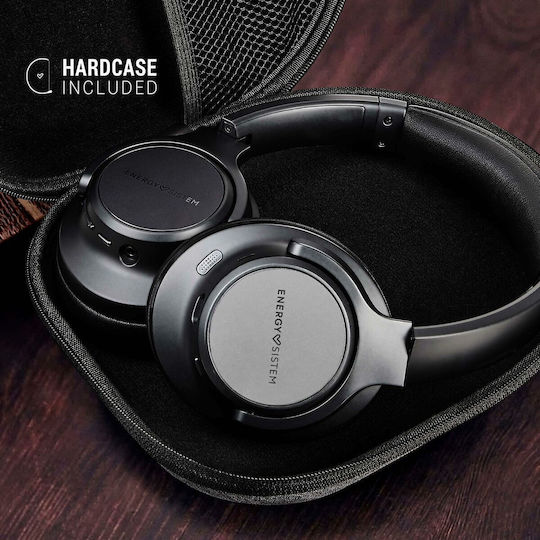 Energy Sistem Fără fir Bluetooth Over Ear Căști cu 8 ore de Funcționare Negre