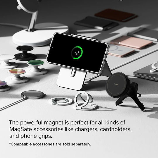 Ringke Fusion Magsafe Umschlag Rückseite Silikon Transparent (Galaxy S24 FE)