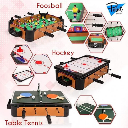 Zita Toys Wooden Football Tabletop W31xH9.7cm