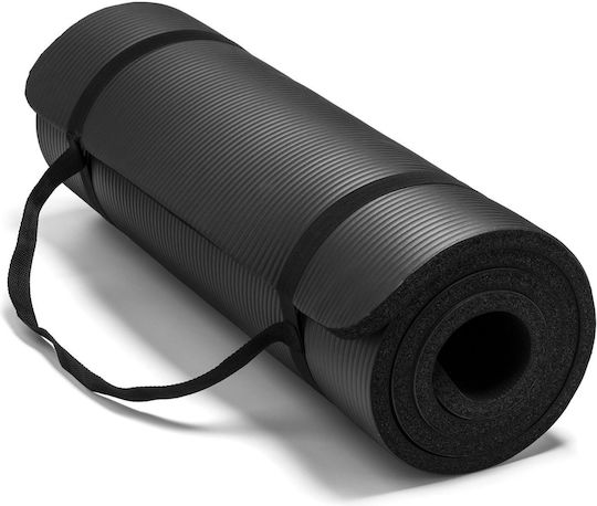 Optimum Exercise Mat Black (183x61x1.5cm)