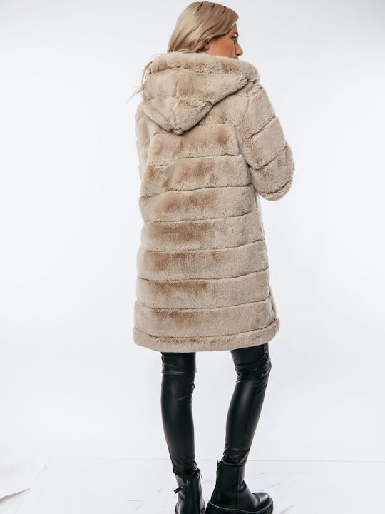 Women's Short Fur Black