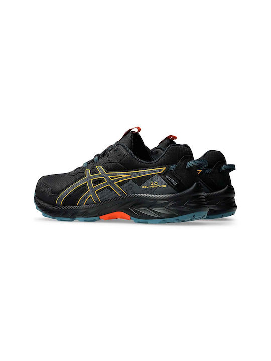 Gel-venture 10 Wp Herren Sportschuhe Trail Running Blk / Org