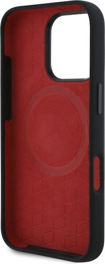 BMW Silicone Random Lines Magsafe Back Cover Πλαστικό / Σιλικόνης Μαύρο (iPhone 16 Pro Max)