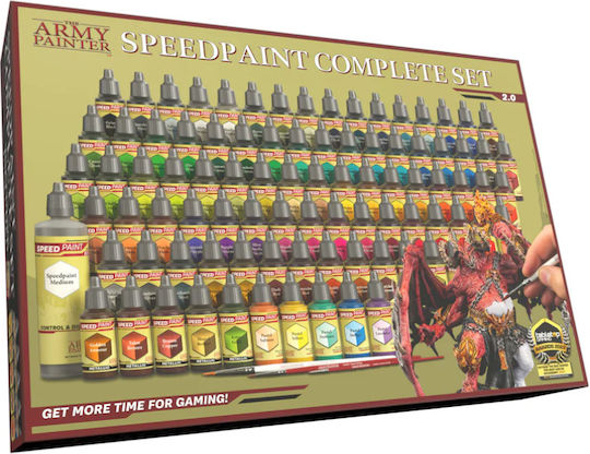 The Army Painter Speedpaint Complete Σετ Χρώματα Μοντελισμού 90τμχ