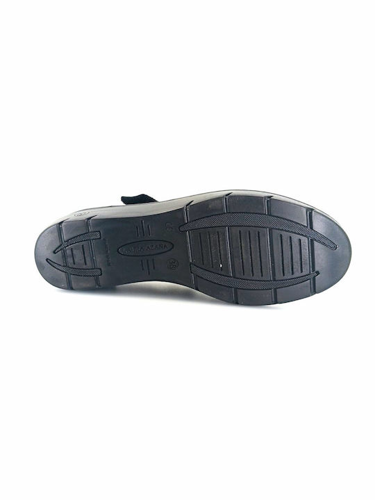 Leather Ballerinas Black