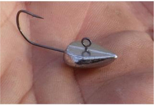 Reins Reins Aji Ringer Arjh Μολυβοκεφαλή Ψαρέματος Σετ 5τμχ No4 3.5gr