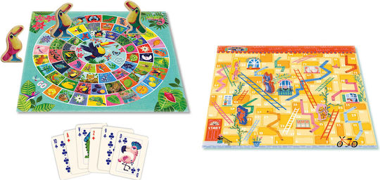 Επιτραπέζιο Παιχνίδι My Boxed Set of 10 Classic Games για 2-5 Παίκτες 5+ Ετών (FR) Auzou