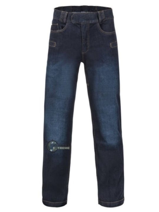 Helikon Tex Greyman Tactical Jeans Hunting Pants Mid Dark Blue in Blue color