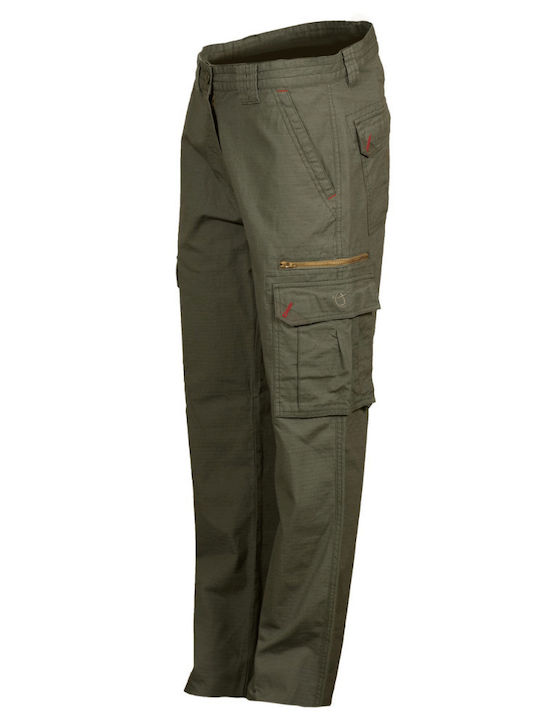 Toxotis Active Wear Ripstop Παντελόνι σε Χακί χρώμα Toxotis Active Wear Ripstop Παντελόνι σε Χακί χρώμα