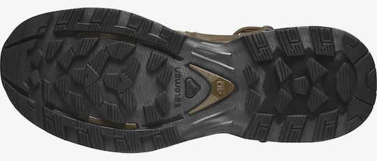 Salomon Military Boots Quest 4d Forces 2 with membrane Gore-Tex Leather Brown L47234100